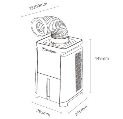 China 360 Degrees New Design Cool Breeze Room Rotation Portable Electric Air Cooler Mobile Personal Evaporative Air Conditioner for sale