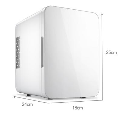 China 18â „ ƒ (64.4F) Wholesale Mini Fridge 4 Liter Mini Portable Makeup 12V Mini Mini Room Temperature Hotel Table Top Refrigerator For Room for sale