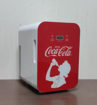 China 18degrees below room temperature 10L mini fridge branded mini fridge cosmetic fridge makeup fridge for office for sale