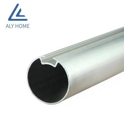 China ALY Aluminum Profile 13*31mm Metal Sliding Curtain Track Factory Price for sale