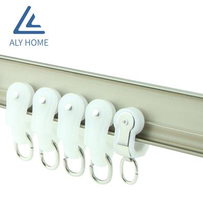 China Minimalist Home Decorate Curtain Track For Window Curtain Track Aluminum Curtain Poles, Tracks And Metal Aluminum Alloy Set Accessories 200 for sale