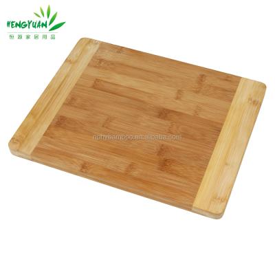 China Sustainable Kitchen Tools Unfinished Bamboo Empty Cutting Board for sale