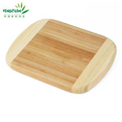 China Sustainable Custom Eco - Friendly Splice Mini Cheese Bamboo Wood Cutting Board for sale