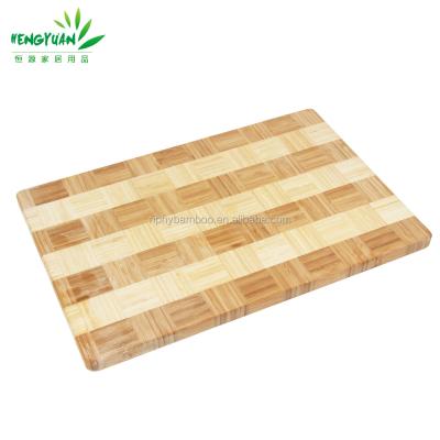 China Sustainable Organic Extra Large End Grain Premium Bamboo Cutting Board for sale