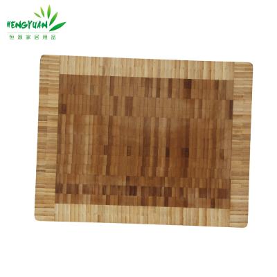 China Sustainable New Kitchen Tools 2017 End Grain Bamboo Cutting Board for sale