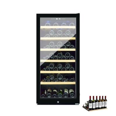 China JOSOO OEM outdoor compressor cooling 24 bottles wine fridge, fridge for red wine, electric fridge wine coolers for sale