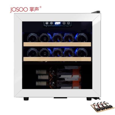 China Commercial Hot Selling Josoo Wine Fridge Table Top Mini Fridge Single Zone Wine Small Refrigerators for sale