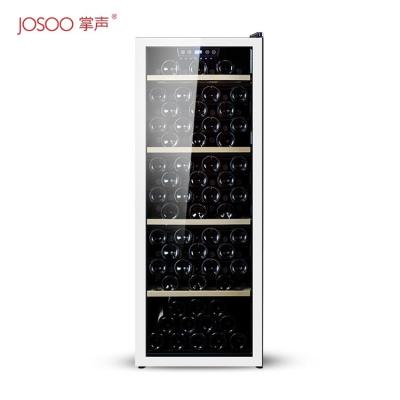 China Josoo Commercial OEM 100 Wine Cooler Bar, Beer and Wine Bottle Fridge, Wooden Cellar Cooling for sale