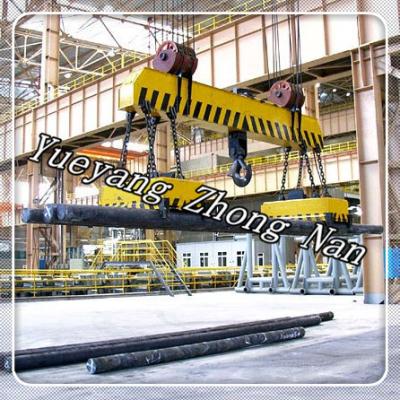 China Lifting Electrical Magnets for Handling High Temperature Steel Bars MW22-10090L/G for sale