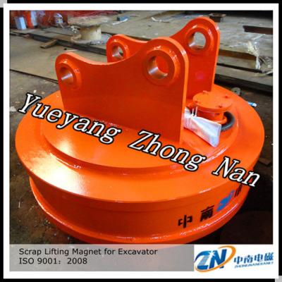 China Excavator Using Electromagnetic Lifter for sale