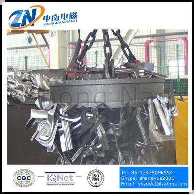 China Circular Electromagnet for Lifting Scrap with 1000kg Lifting Capacity MW5-110L/1 for sale