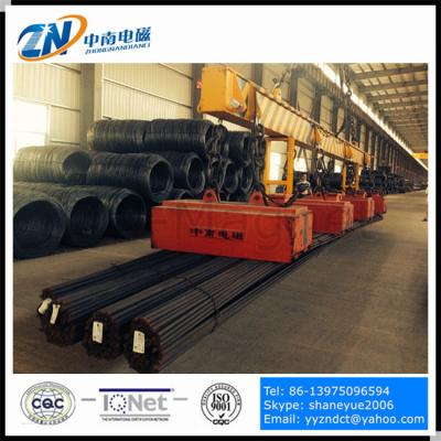 China Rectangular Lifting Magnet for High Temperature Steel Rebar MW18 for sale