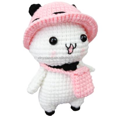 China Non-Toxic Eco-Friendly Factory Custom Amigurumi Dolls Crochet DIY, Plush Knit&Crochet DIY Kit, Crochet Creatures For Beginner Do It Yourself for sale