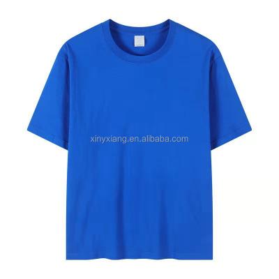 China 100% Cotton Blank Anti-Wrinkle Factory Apparel 180g T-shirt Short Sleeve Custom Kids Printed Custom Logo Printed T-shirt for sale