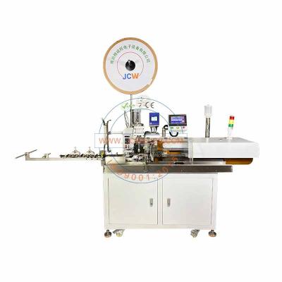 China Tinning JCW-CST06 Full Automatic wire cutting stripping cable crimping twisting and tinning machine for sale