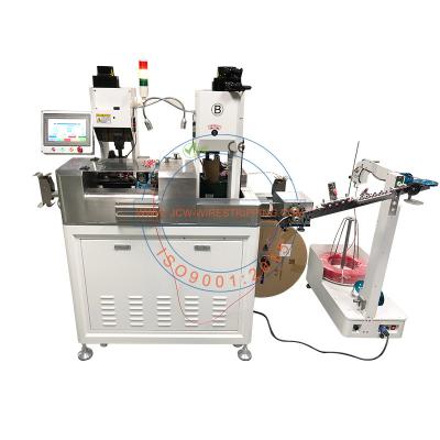 China Crimping JCW-CST04  Automatic insulated terminal crimping dual-end fork terminal crimp machine for sale