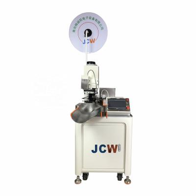 China Automatic Wire Crimping JCW-CST01 single end Crimping automatic connector Cable Cutting Stripping Twisting machine for sale