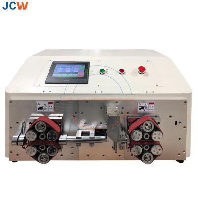 China Cutting and Stripping JCW-CS07C 50mm2 Servo Motorized Heavy-duty Cable Cutting and Stripping Machine for sale