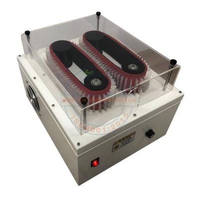 China Braided Shield Brushing JCW-322B belt long brush Braid shield wire untwist brusher machine for sale