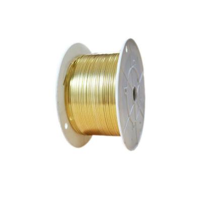 China Crimping High quality copper belt buckle wire connector copper tape foil for sale