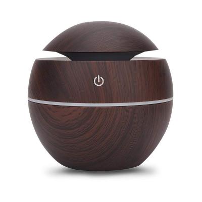 China Custom Wooden Household Body Humidifiers Mist Diffuser Air Aromatherapy Wooden Defuser Humidifier for sale