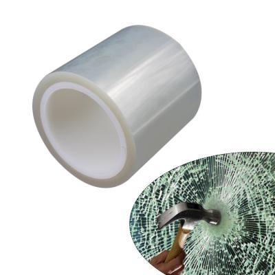 China High Safety Transparent Moisture Proof Explosion Proof Film PET Protective Film For Mirror Glass for sale