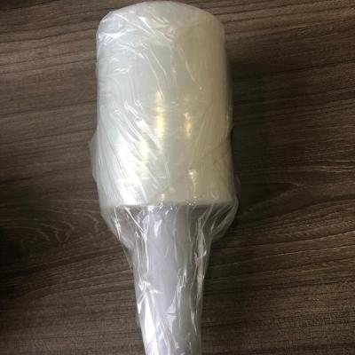 China Mini Moisture Proof Pallet Stretch PE Wrapping Film With Hand for sale