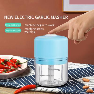 China Original Car Factory Garage Mini Kitchen 50cc Vegetable Blender Industrial Garlic Cutter Cleaver for sale