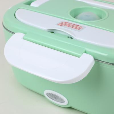 China Original food grade plastic portable insulation flask stainless steel rice car low power consumption factory electric lunch box for sale