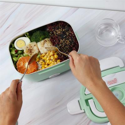 China Low Power Consumption Factory Hot Selling Blue Slow High Quality Electric Cooker Stainless Steel Lunch Box for sale