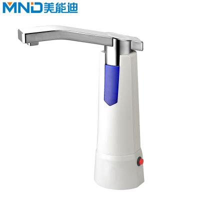 China Custom Blue Logo Air Galon Bawah Dispensador Elctrico Botellones De Agua Water Dispenser One-Button Operation Refillable Water Pump for sale