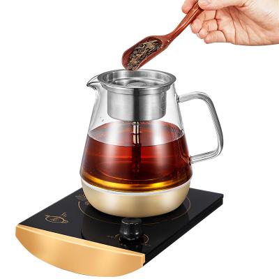 China OEM Factory Basic 360 Degree Rotation No Pot Commercial Luxury With Heater Tea Maker for sale