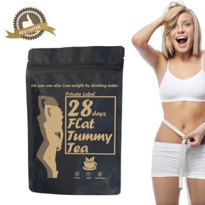 China Slim Fit Tea Tea Bags Slimming Diet Tea For Beautiful Body 28 Days Detox Tea For Dehumification for sale