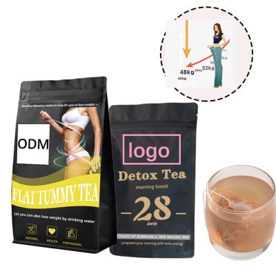 China Herbal 28 Days Detox Belly Flat Tea Tea Gift Healthy Tea Bags Tea Bags for sale