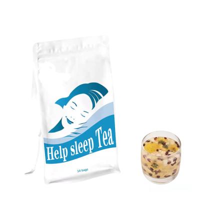 China Natural Calming Aid Sleep Stress Improving Digestion Immune Support Helping To Sleep Tea Flavor Tea for sale