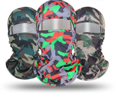 China Tactical Mount Scarf Perlindungan Matahari Poliester/Spandeks Elastis Camouflage Breathable Outdoor Windproof Headwear Scarf for sale