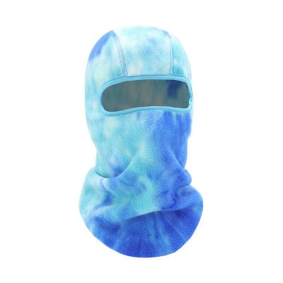 China Custom Winter Windproof Ski Cycling Warm Balaclava Motorcycle Outdoor Cycling Full Face Mask Cover Tie Dye Balaclava Outdoor Sport for sale