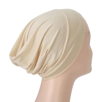 China New Design Inner Modal Turban Under Head Scarf Hijab Hat Inner Cap Women Hijab Hat China High Quality Custom for sale