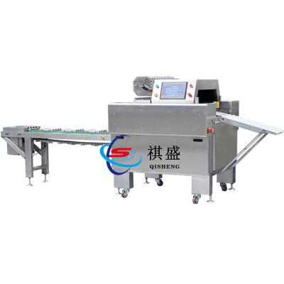 China Automatic Food Chicken Meat Beef Pork Fresh Vegetable Fruit Cling Wrapping Film Machine for sale