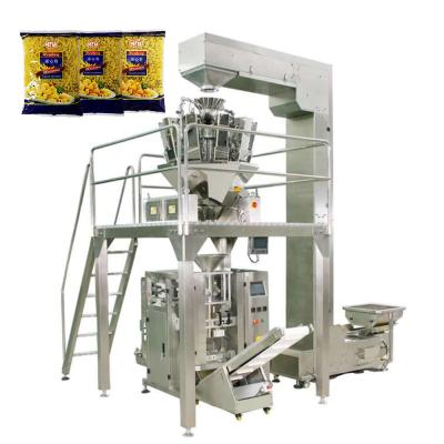 China Large Food Cereal Packaging Machine Vertical Automatic Weighing Macaroni 500g Dry Packaging Machine for sale