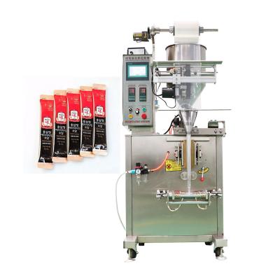 China Automatic Food Vertical Filling Liquid Stick Red Ginseng Sauce Liquid Sachet Packing Machine for sale