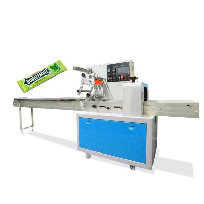 China Food Candy Packaging Machine Soft Gummy Chewing Gum Automatic Packaging Machine for sale