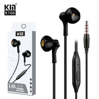 China None KM In ear headphones, earphones, high-definition call control, original headphones, high-quality phone earplugs, and goodquality for sale