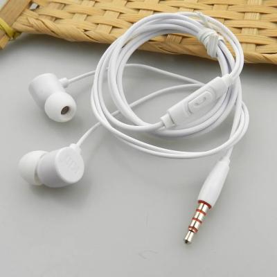 China None KM Private model mobile phone wire controlled woven earphones for communication with microphone earplugs 3.5 universal in ear for sale