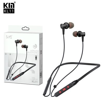 China Sustainable KM Sports Bluetooth earphones neck hanging running neck hanging stereo sports earphones Bluetooth earphones 5.0 Wireless high for sale