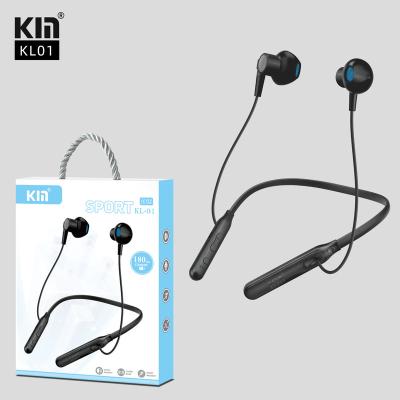 China Sustainable KM Bluetooth earphones with dual earbuds, true wireless sports, running, neck hanging style, in ear ear hanging styleGoodquality for sale