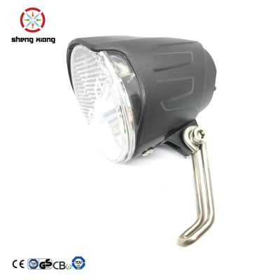 China PP cycle dynamo hub light 6v 2.4w 1 led with reflector for sale