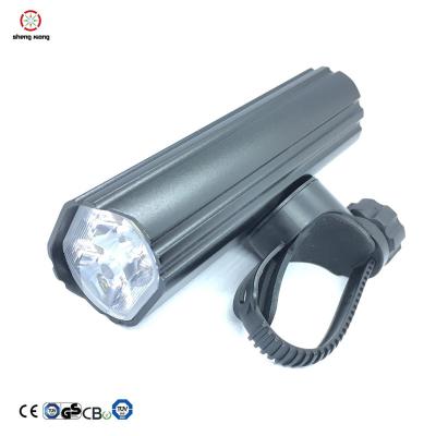 China 6063-T6 2 Led Bicycle Light 1800lm High Brightness USB Charge for sale