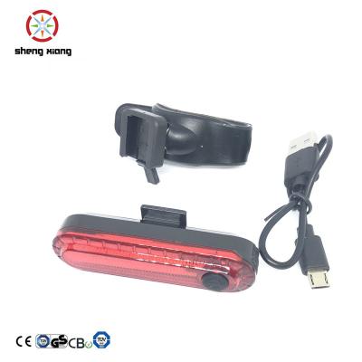 China ABS Bike Front And Tail USB Fill Lights With CE for sale