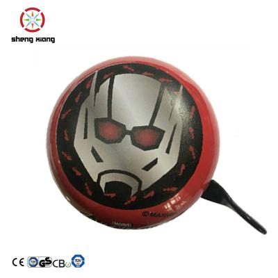 China Metal bicycle bell in zebra-stripe logo for sale